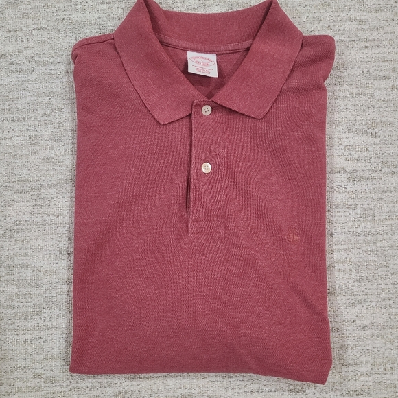 Brooks Brothers 346 & Performance Polo Shirts Lot Of 3 Size Large Mens Blue Red - Picture 9 of 16